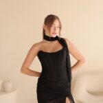 שמלת ערב מקסי אמרה שחור 2