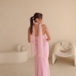 שמלת ערב מקסי לומיר ורוד שמלת ערב מקסי לומיר ורוד