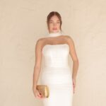 שמלת ערב מקסי נוארה לבן 3