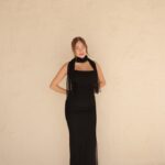 שמלת ערב מקסי נוארה שחור 1