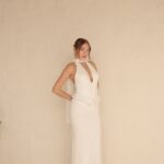 שמלת ערב מקסי ניסאן לבן 4