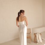 שמלת ערב מקסי עמנואל לבן 1 שמלת ערב מקסי עמנואל לבן 1