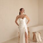 שמלת ערב מקסי עמנואל לבן 4 שמלת ערב מקסי עמנואל לבן 4