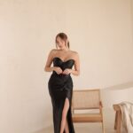 שמלת ערב מקסי עמנואל שחור 1 שמלת ערב מקסי עמנואל שחור 1